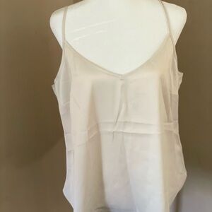 Women's Beige Spaghetti Strap Top